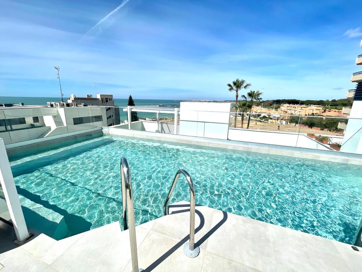 Gatu Premium Sandia Beach Lujo Junto Al Mar, Parking Y Piscina Comun," Preferente Mayores De 25 Anos Y Familias " El Puerto de Santa Maria Ngoại thất bức ảnh